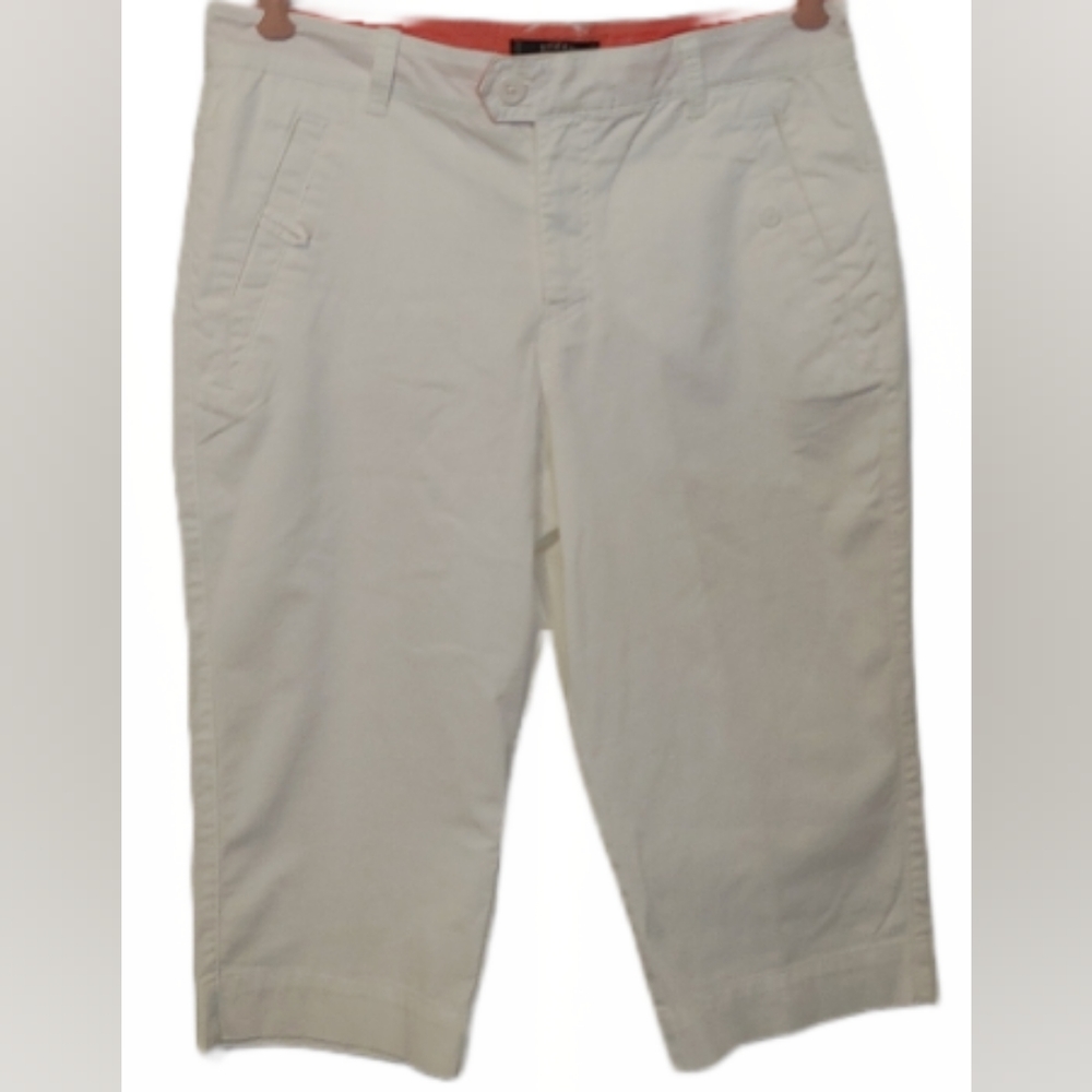LEE RIDERS WHITE CAPRIS SZ 12